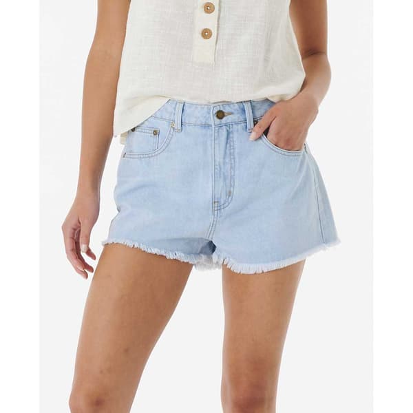 Rip Curl Amy High Waist Shorts Blå 27 Kvinna