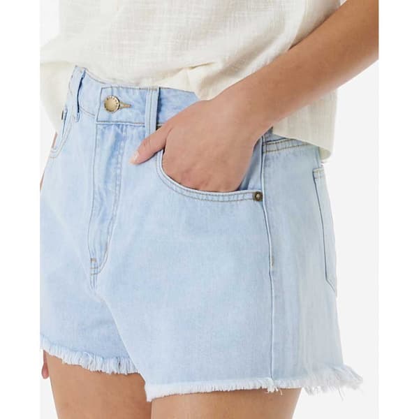 Rip Curl Amy High Waist Shorts Blå 27 Kvinna