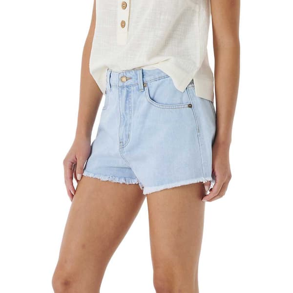 Rip Curl Amy High Waist Shorts Blå 27 Kvinna