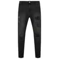 Miniatyrbillede 3 af 9: Urban Classics Heavy Destroyed Jeans Sort 33 / 32 Mand
