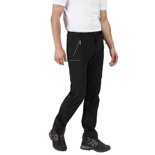 Regatta Xert Stretch Iii Konvertible Bukser Sort 98 Mand