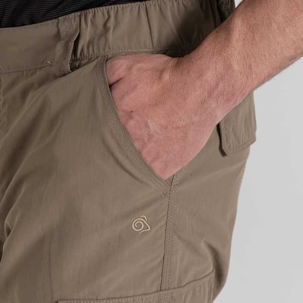 Craghoppers Nosilife Ii Cargo Housut Beige 30 / Short Mies