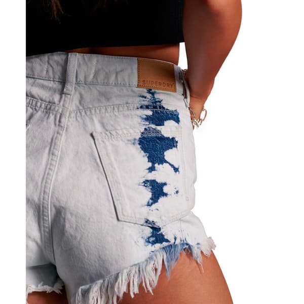 Superdry Cut Off Shortsit Harmaa 27 Nainen
