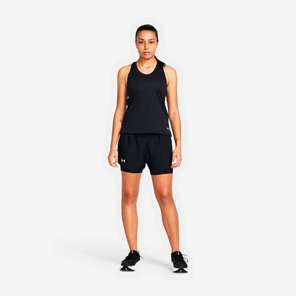 Under Armour Shorts Fly By 2-in-1 Svart XS Kvinna