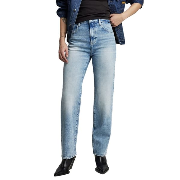 G-star Viktoria High Straight Fit Farkut Sininen 26 / 28 Nainen