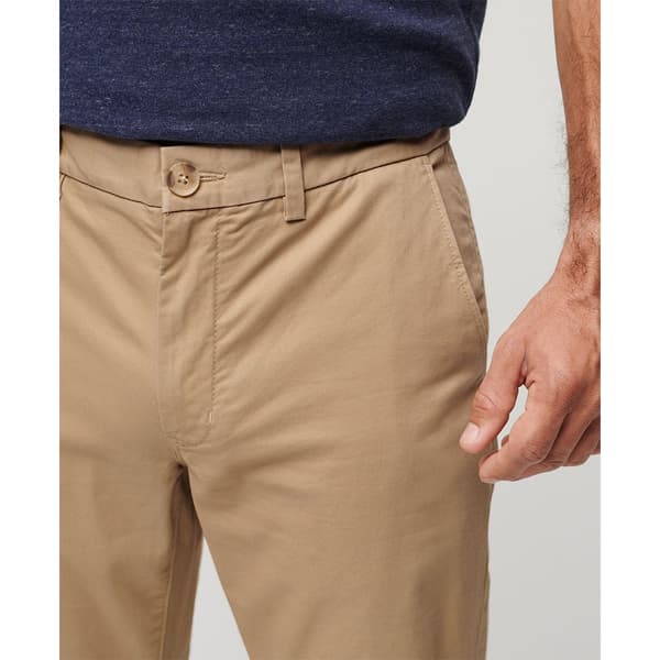 Superdry Tapered Stretch Chinobukser Beige 32 / 32 Mand