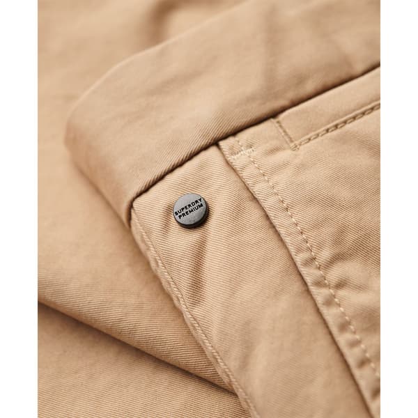 Superdry Tapered Stretch Chinobukser Beige 32 / 32 Mand