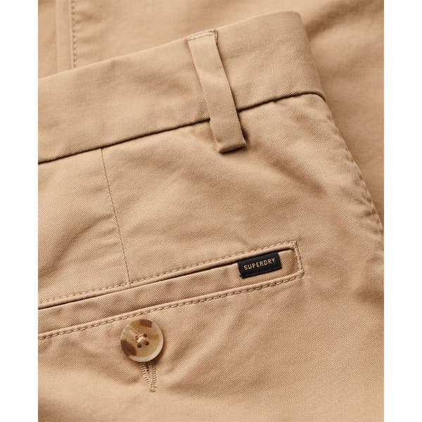 Superdry Tapered Stretch Chinobukser Beige 32 / 32 Mand