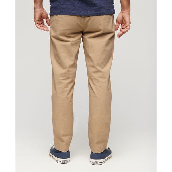 Superdry Tapered Stretch Chinobukser Beige 32 / 32 Mand