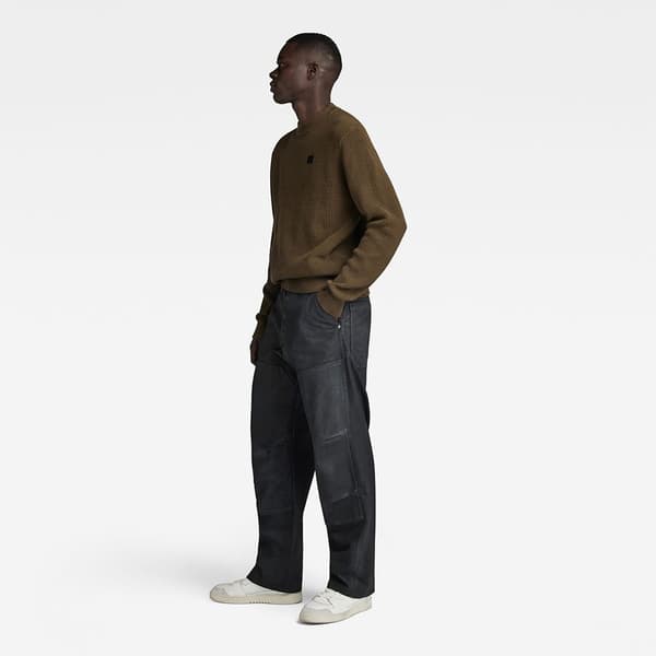 G-star Carpenter 3d Loose Fit Jeans Grå 35 / 34 Mand