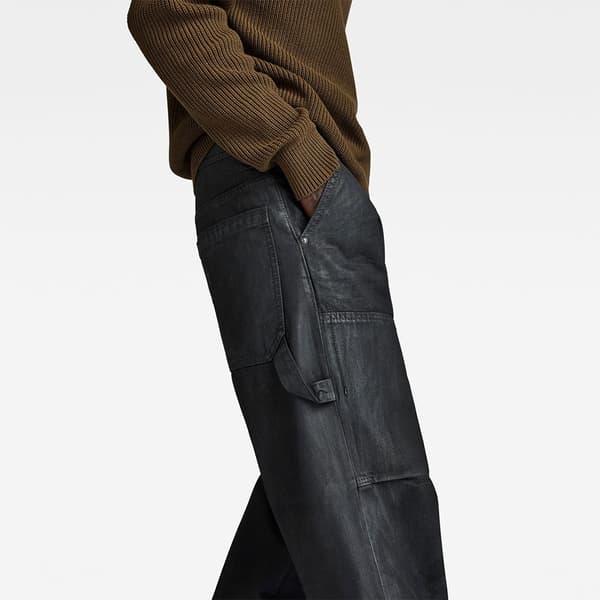 G-star Carpenter 3d Loose Fit Jeans Grå 35 / 34 Mand