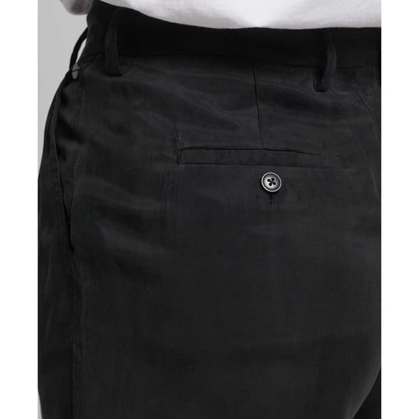 Superdry Studios Cupro Shorts Svart S Kvinna