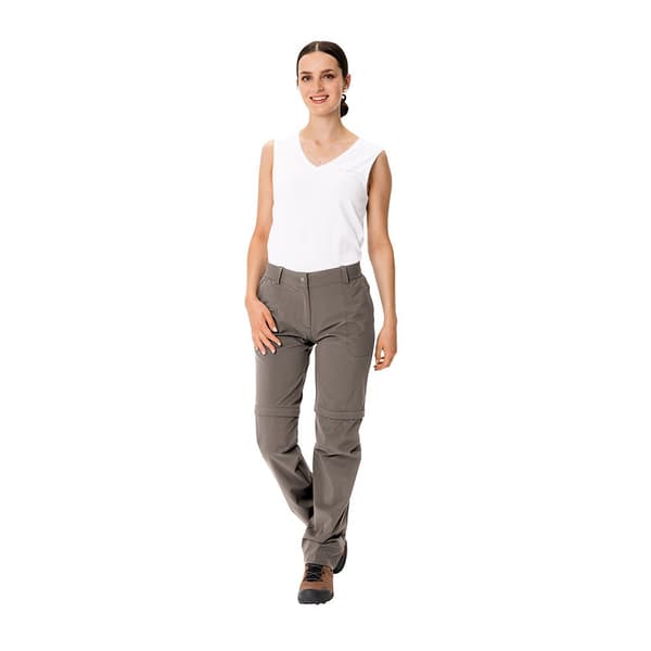 Vaude Farley Stretch Zo Ii Byxor Brun 38 / Regular Kvinna