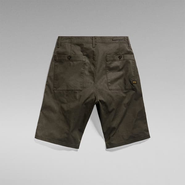 G-star Pleated Chinoshortsit Vihreä 34 Mies