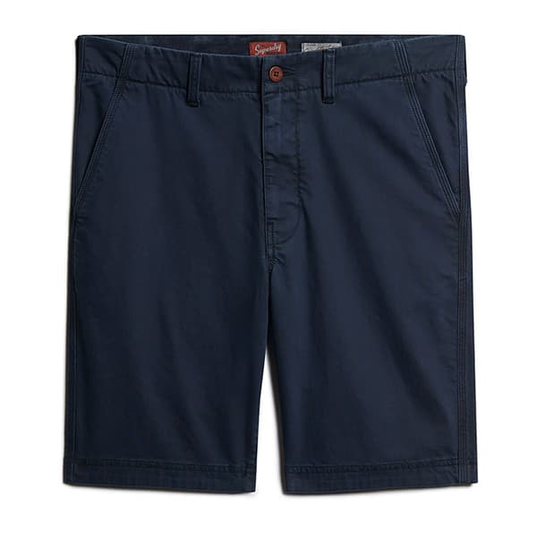 Superdry Vintage Officer Chinoshortsit Sininen 30 Mies