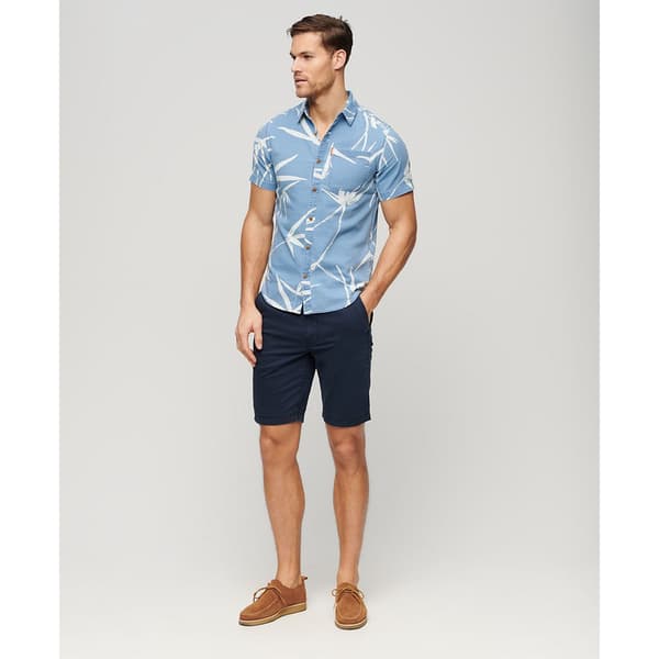 Superdry Vintage Officer Chinoshortsit Sininen 30 Mies