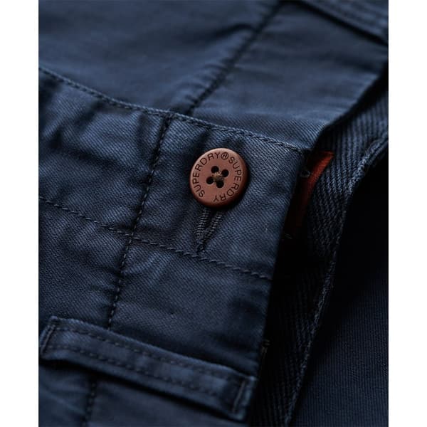 Superdry Vintage Officer Chinoshortsit Sininen 30 Mies