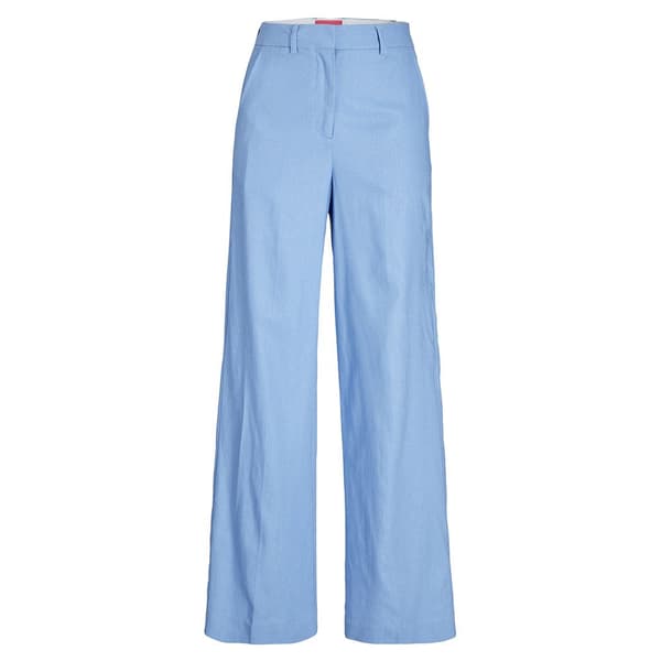 Jack & Jones Mary Relax Linen Jjxx Chinobyxor Blå XS Kvinna
