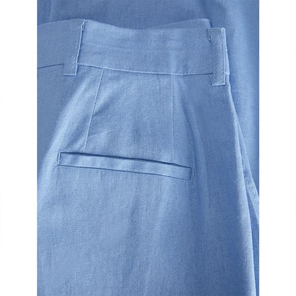 Jack & Jones Mary Relax Linen Jjxx Chinobyxor Blå XS Kvinna