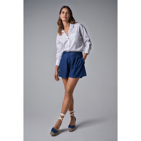 Salsa Jeans 21008148 Shorts Blå XL Kvinna