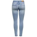 Miniatyrbillede 4 af 8: Only Blush Life Mid Waist Skinny Raw Ankle Dt Jeans Blå XS / 32 Kvinde