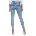 Miniatyrbillede 2 af 8: Only Blush Life Mid Waist Skinny Raw Ankle Dt Jeans Blå XS / 32 Kvinde