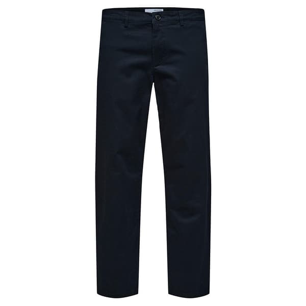 Selected New Miles Straight Fit Chinobukser Blå 32 / 34 Mand