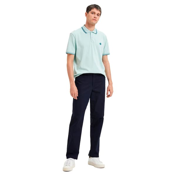 Selected New Miles Straight Fit Chinobukser Blå 32 / 34 Mand