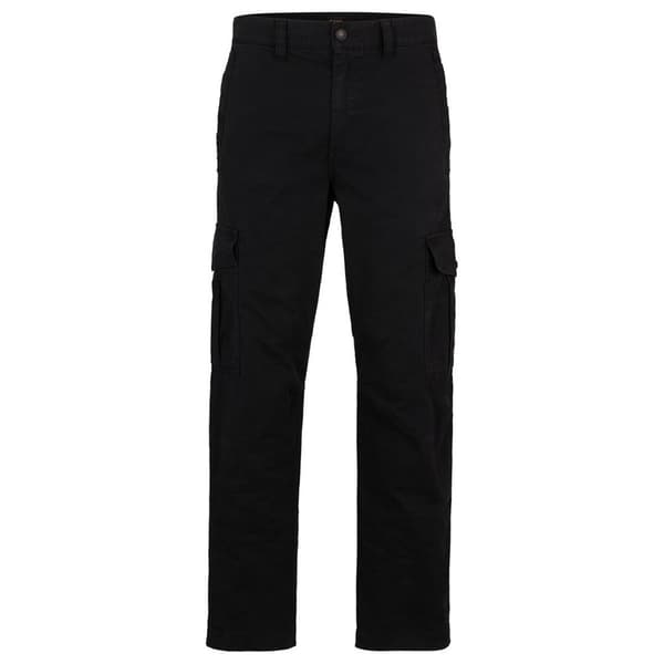 Boss Sisla 5 10256880 Cargo Housut Musta 54 Mies