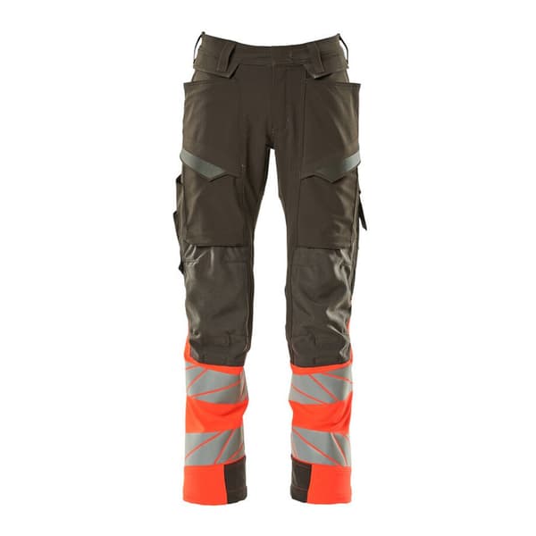 Mascot Accelerate Safe 19179 Stora Byxor Med Knäskyddsfickor Grönt 46 / 32