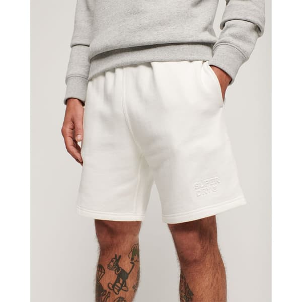 Superdry Sportswear Emboss Loose Sportshorts Beige L Man