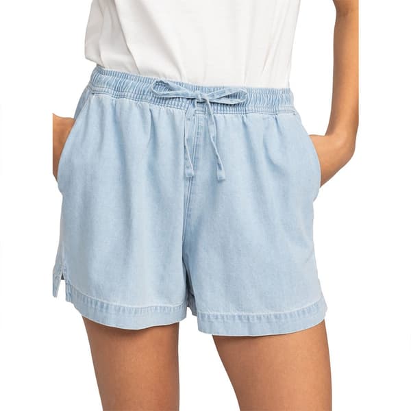 Roxy Lekeitio Den Korta Jeans Blå XS Kvinna