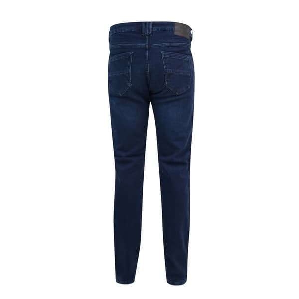 Duke D555 Putney stickad denim stretchjeans för herrar