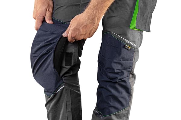 PREMIUM arbejdsoveralls, 100% bomuld, ripstop, str. XL