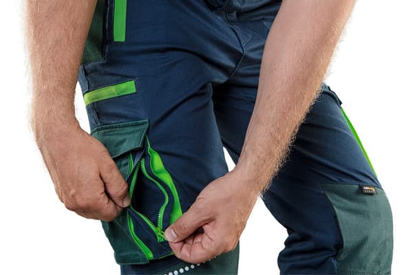 PREMIUM arbejdsoveralls, 62% bomuld, 35% polyester, 3% elastan, størrelse XS