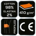 Pikkukuva 5 / 10: 5-taskuiset DENIM-työhousut, koko XS