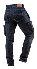 Pikkukuva 7 / 10: 5-taskuiset DENIM-työhousut, koko XS