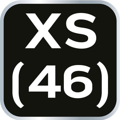 5-lommers DENIM arbejdsbukser, sorte, str. XS