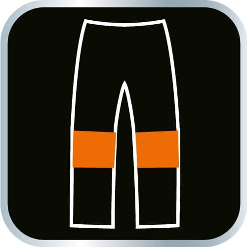 PREMIUM arbejdsbuks, 4-vejs stretch, sort, str. XXL
