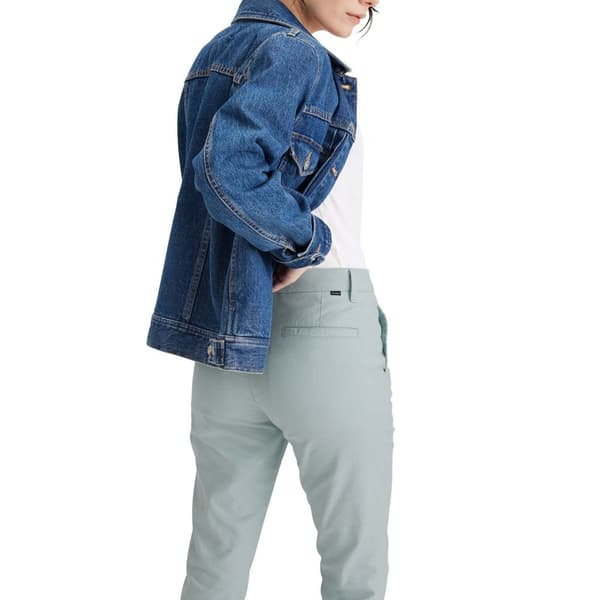 Dockers Weekend Regular Slim Ankle Fit Chinobyxor Grå 26 Kvinna