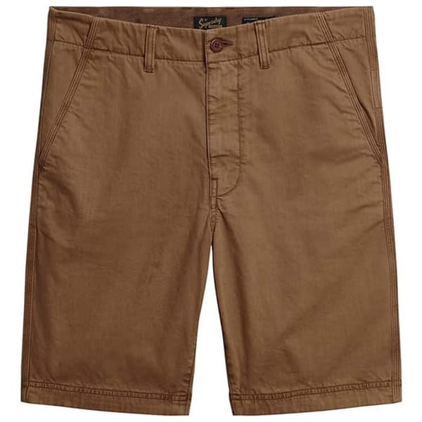 Superdry Vintage Officer Chinoshortsit Ruskea 28 Mies
