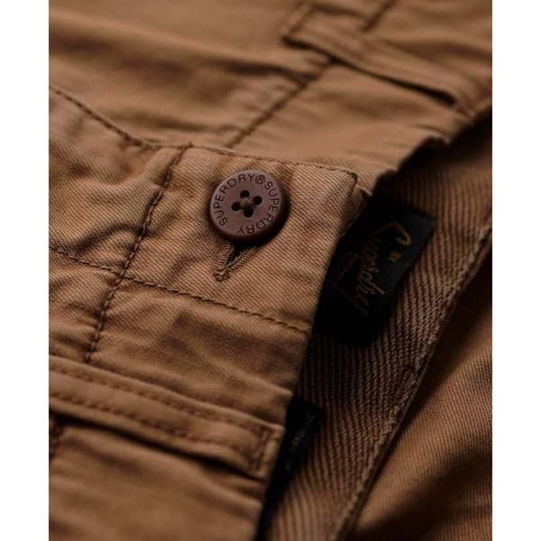 Superdry Vintage Officer Chinoshortsit Ruskea 28 Mies