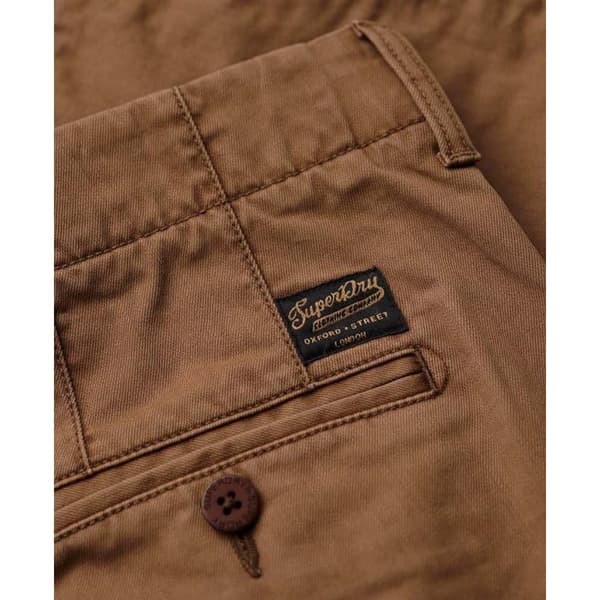 Superdry Vintage Officer Chinoshortsit Ruskea 28 Mies