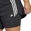 Pikkukuva 6 / 6: Adidas Own The Run Excite 3 Stripes 2 In 1 -shortsit  3X Nainen