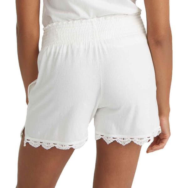 O´neill Essentials Ava Smocked Shorts Vit S Kvinna