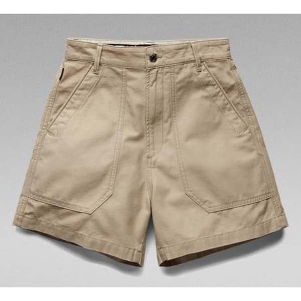 G-star 3d Fatigue Shorts Beige 27 Kvinna