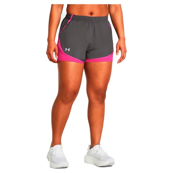 Under Armour Fly By 2-in-1 Shortsit  L Nainen