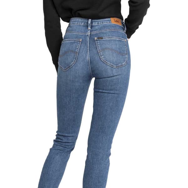 Lee Scarlett Jeans Blå 25 / 29 Kvinna