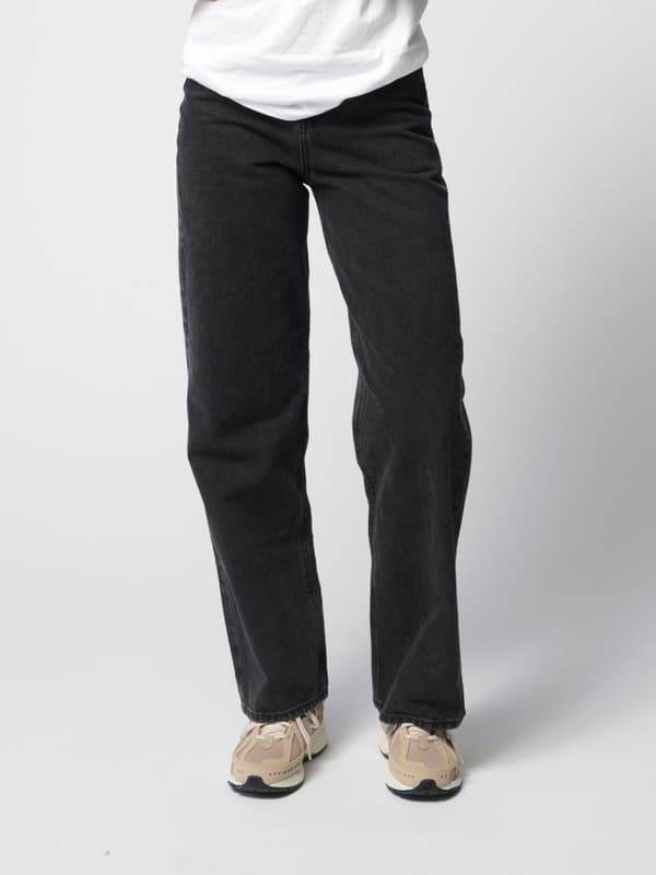 The Original Performance Loose Jeans - Washed Black Denim