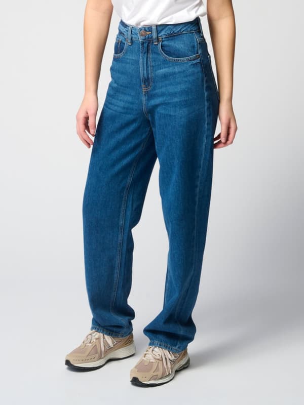 The Original Performance Mom Jeans - Medium Blue Denim